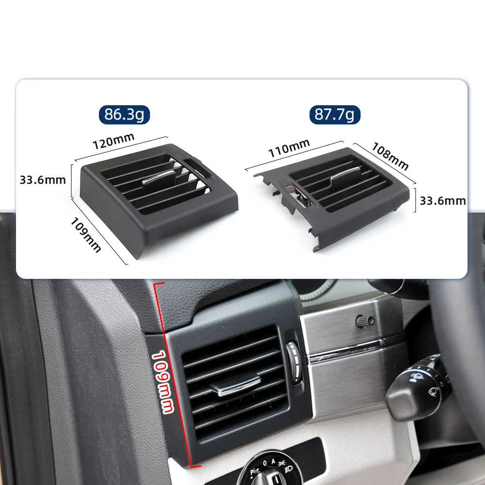 20483055549107 For Mercedes Benz GLK Class X204 2008-2015 Air Conditioning AC Vent Grille Outlet Cover Panel Replacement view 2