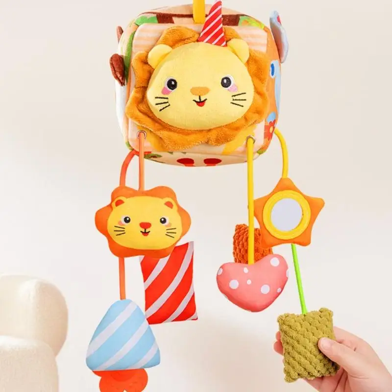 M89C Baby Stroller Wind Musical Cartoon Mobile Hanging Majestas para pellizcos para cunas