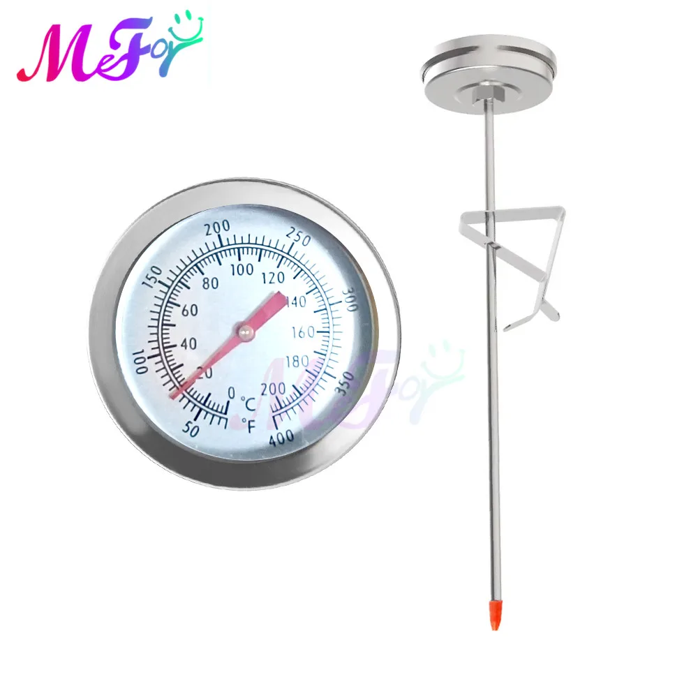 0～200℃ 200MM Probe Kitchen Oven Milk Meat Oil Temperature Sensing Tester Coffee Picnic Barbecue Stove Thermometer Pizza Stove