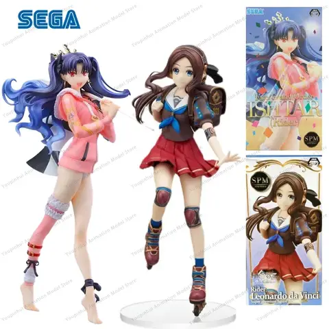 En Stock Original SEGA SPM Figure cavalier Leonardo Da Vinci Ishtar cavalier destin/Grand ordre Anime Figure modèle jouets Collection cadeau