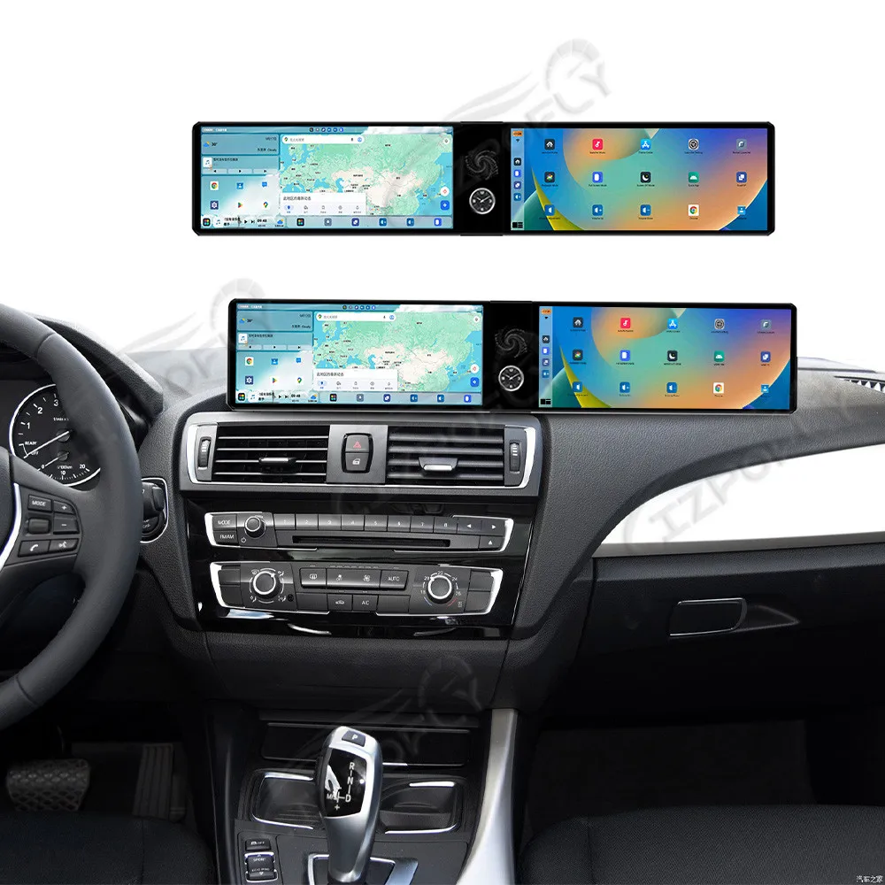 راديو سيارة بشاشة تعمل باللمس لسيارات BMW 1 2 Series F20 F21 2013-2017 أندرويد نظام تحديد المواقع للسيارات راديو الوسائط المتعددة وحدة استقبال ستيريو #1