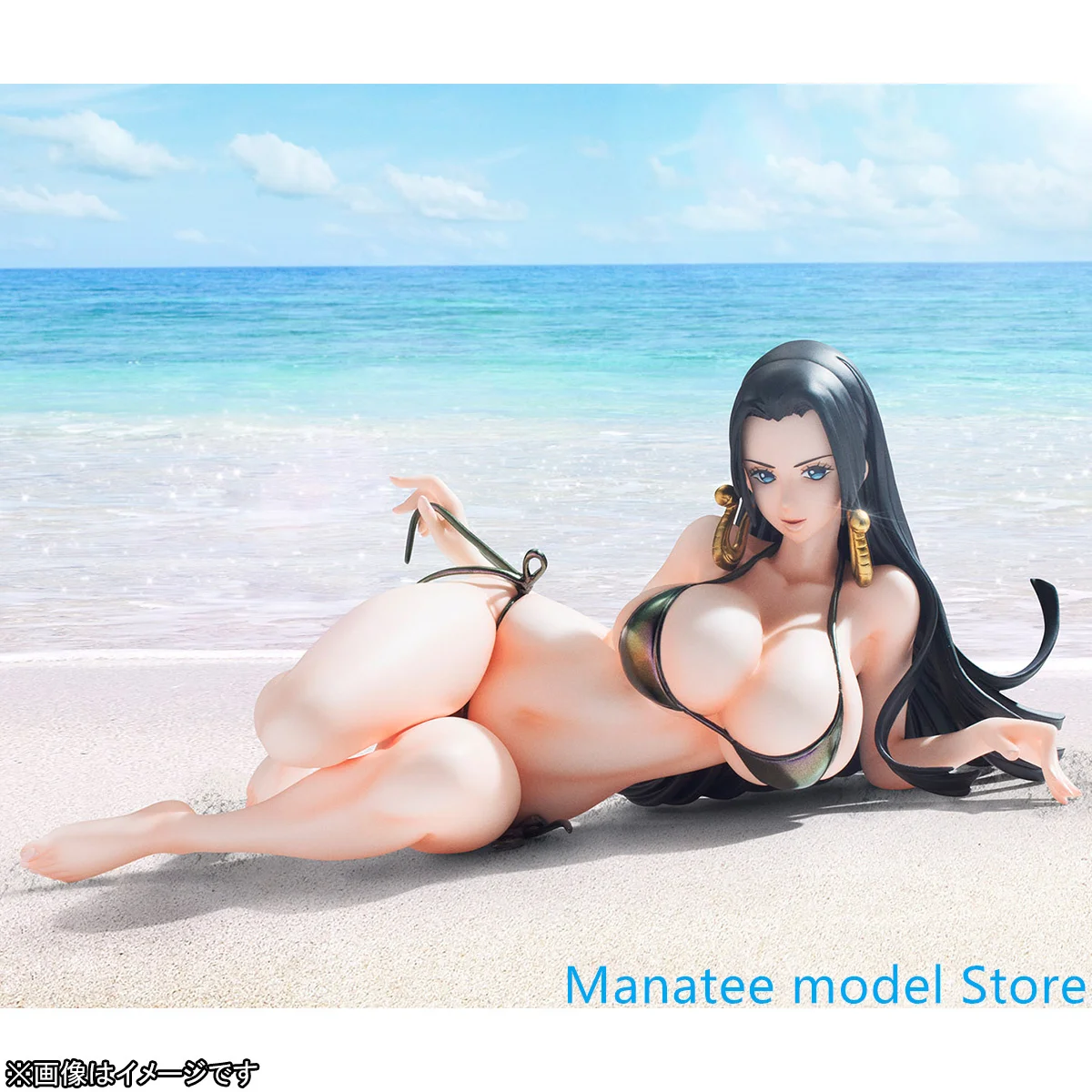 

MegaHouse Original One Piece - Boa Hancock Swimsuit Limited Edition - 1/8 - Ver.BB PVC Action Anime Figure Model Toys Doll Gift