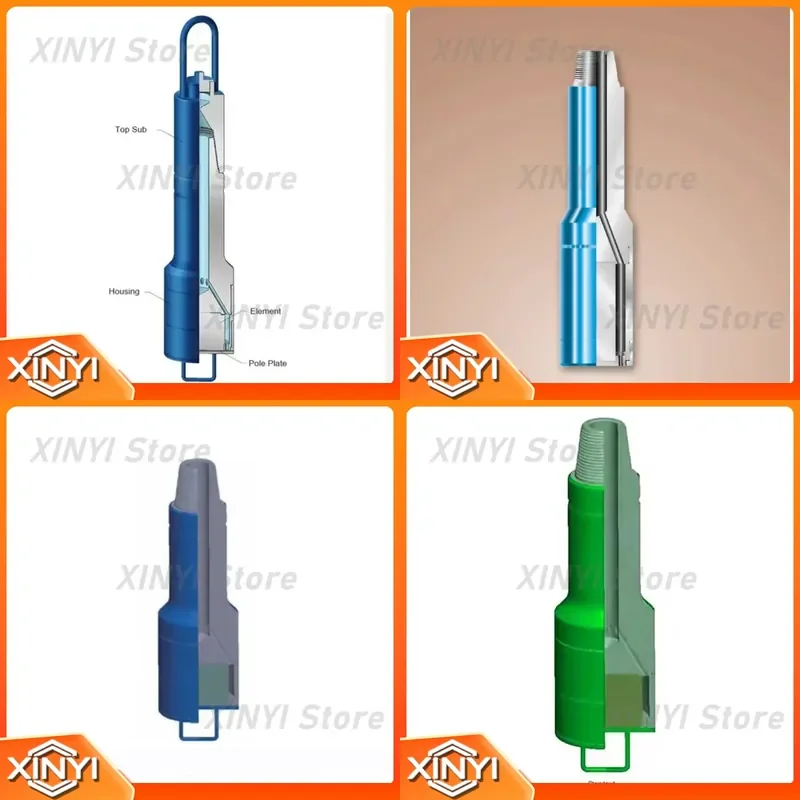 for API Oilfield Fishing Magnet Circulation Type Downhole Tool Retrieval System Lost Metal Recovery Solution