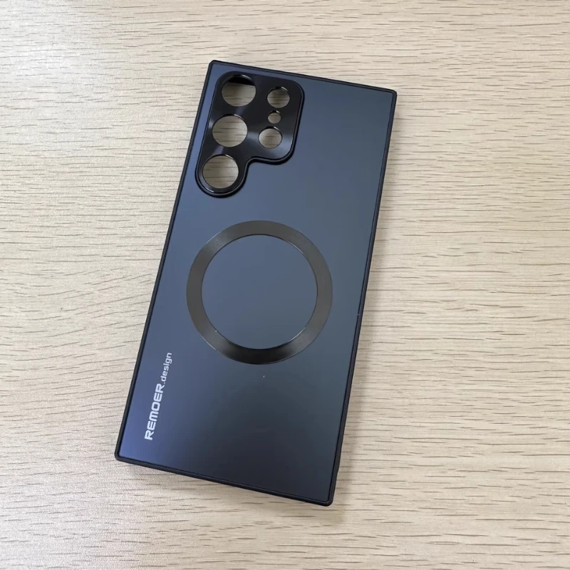 Slim Matte for Samsung S24 S23 Ultra Series Full Coverage ProtectionCover with Magnetic Adsorption and  Charging Phone Case