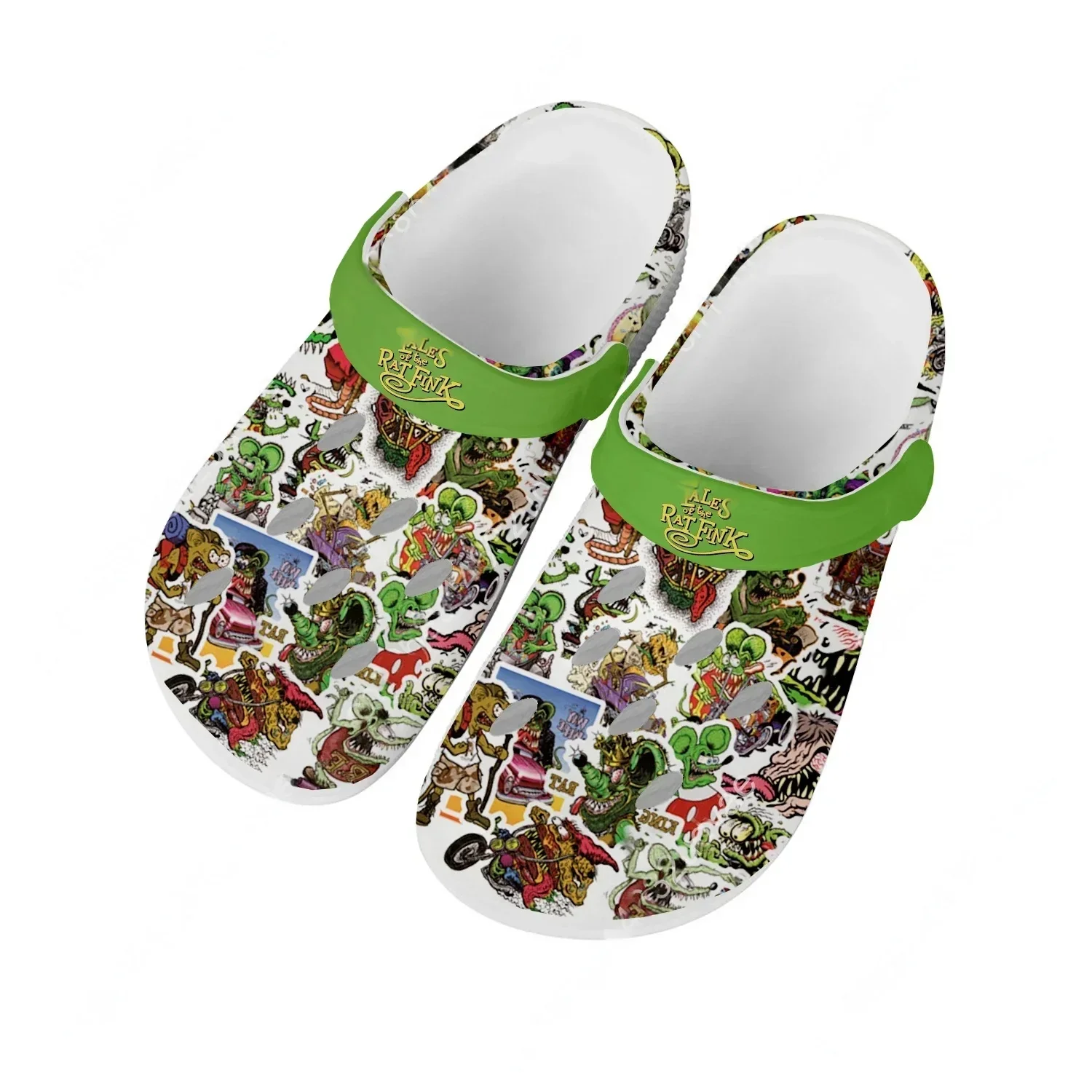 Tales Of The Rat Fink Sandals Men Women Teenager Fashion Water Shoes Garden Breathable Comfort Beach Summer Custom Slippers