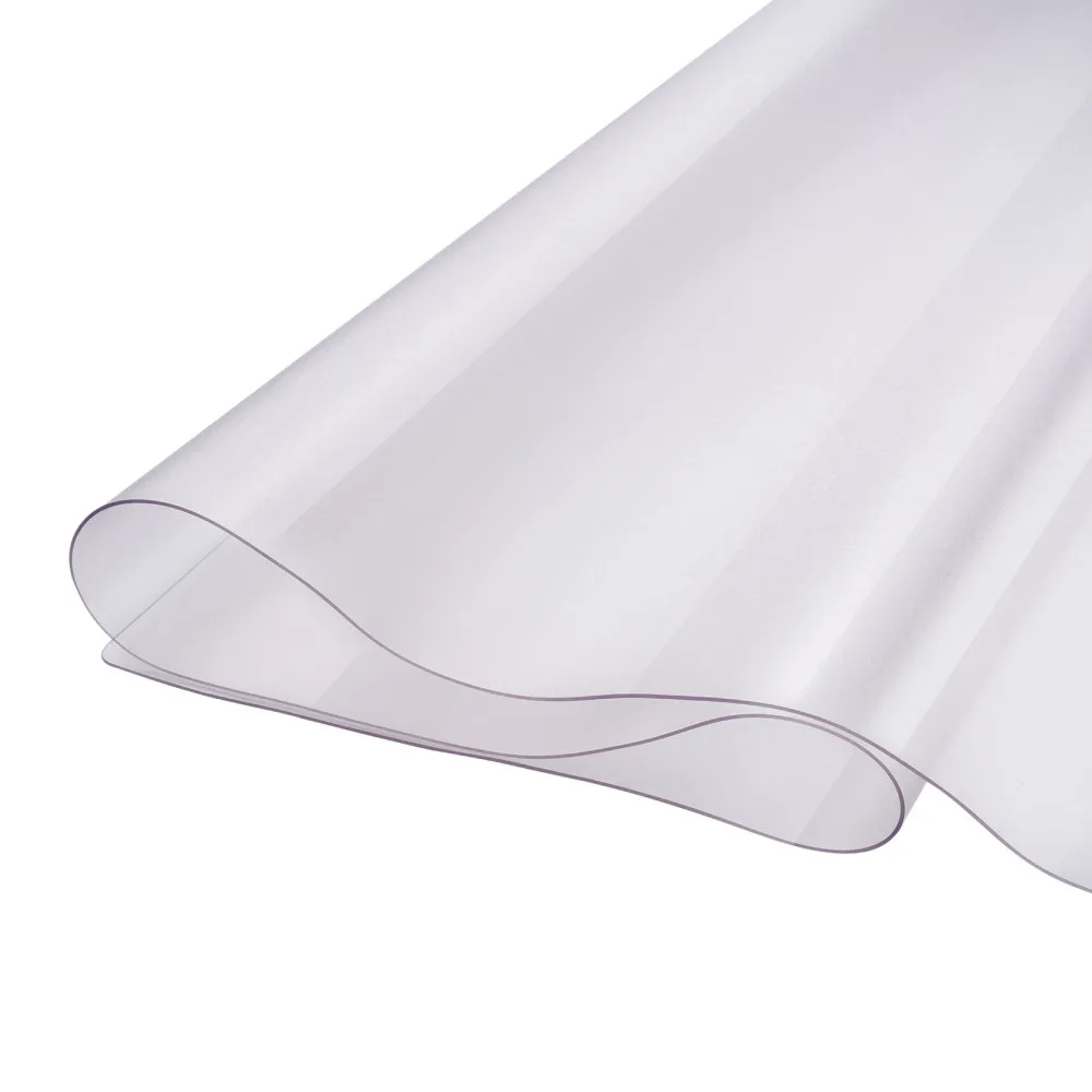 Thick PVC Desktop Protector, 42x60 Inches in Size, Frosted Plastic Desktop Protector. Scratch-resistant, Waterproof and Stain-resistant, Easy To Clean and Maintain. 1.5 Mm Thick, Ready for On-site Installation.