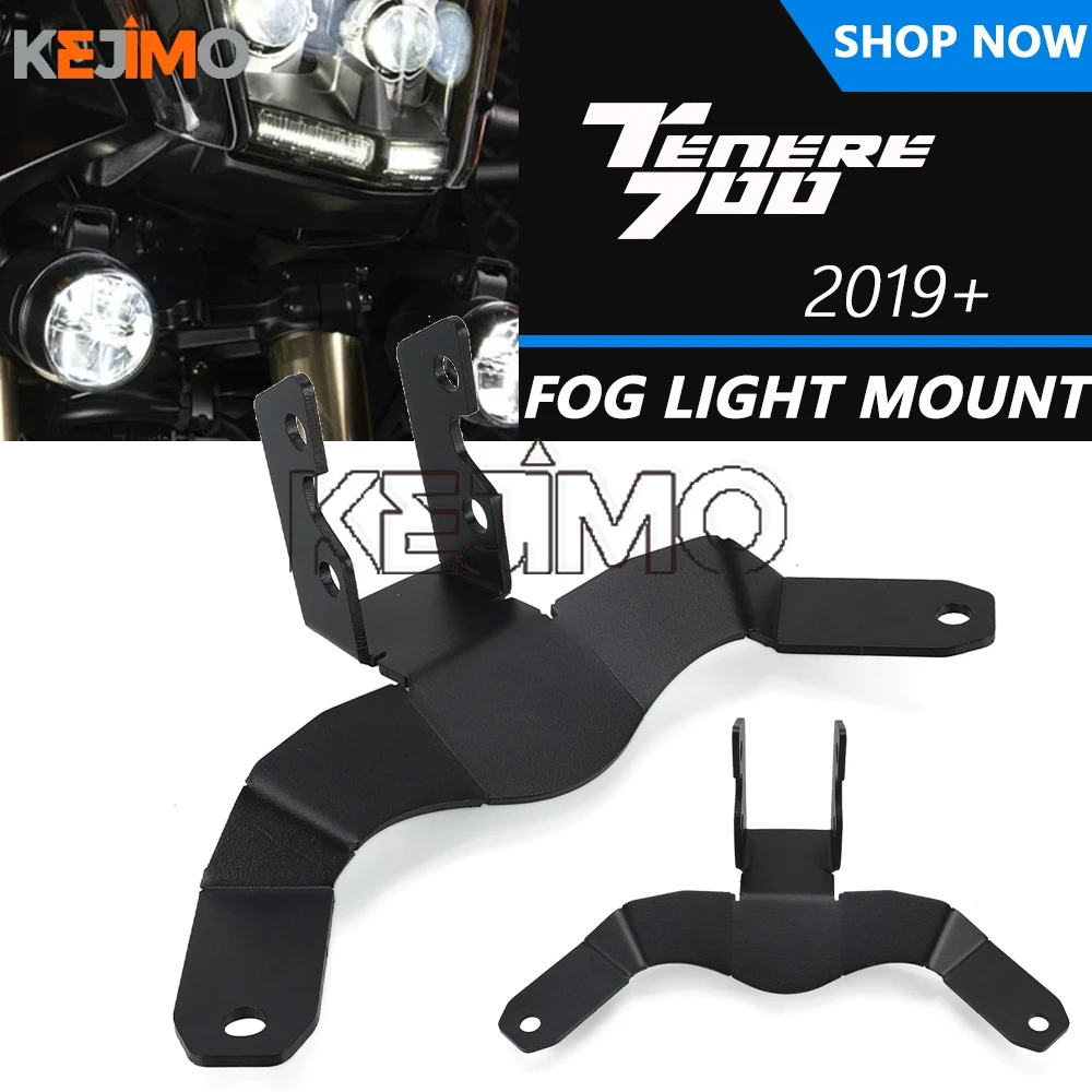 

FOR YAMAHA TENERE700 2025 LED Light Auxiliary Lights Bracket Fog Lamp Spotlights Brackets Tenere 700/Rally 2019/2020-2024 2023