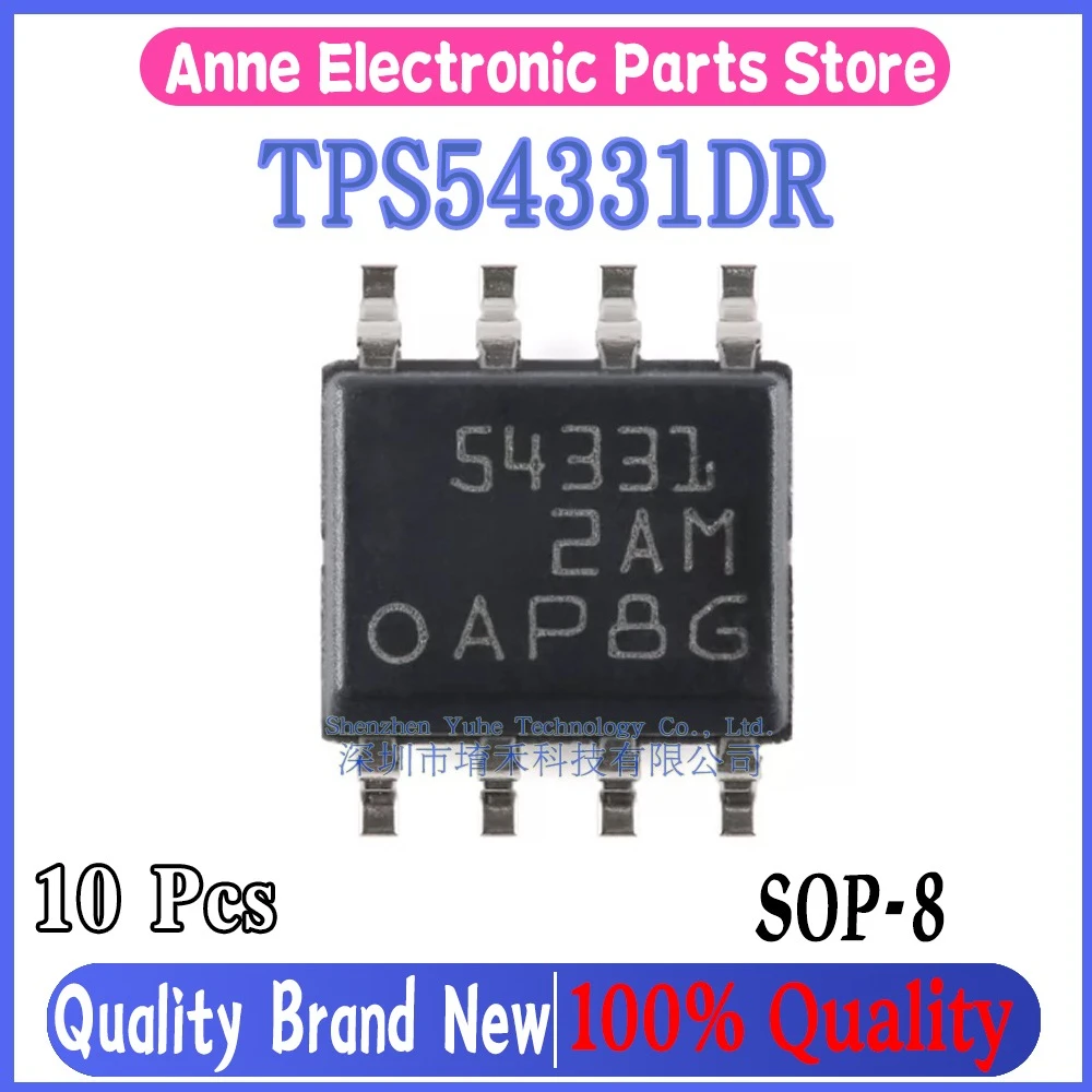 (10piece) 100% New 54331 TPS54331 TPS54331DR SOP-8 Chipset