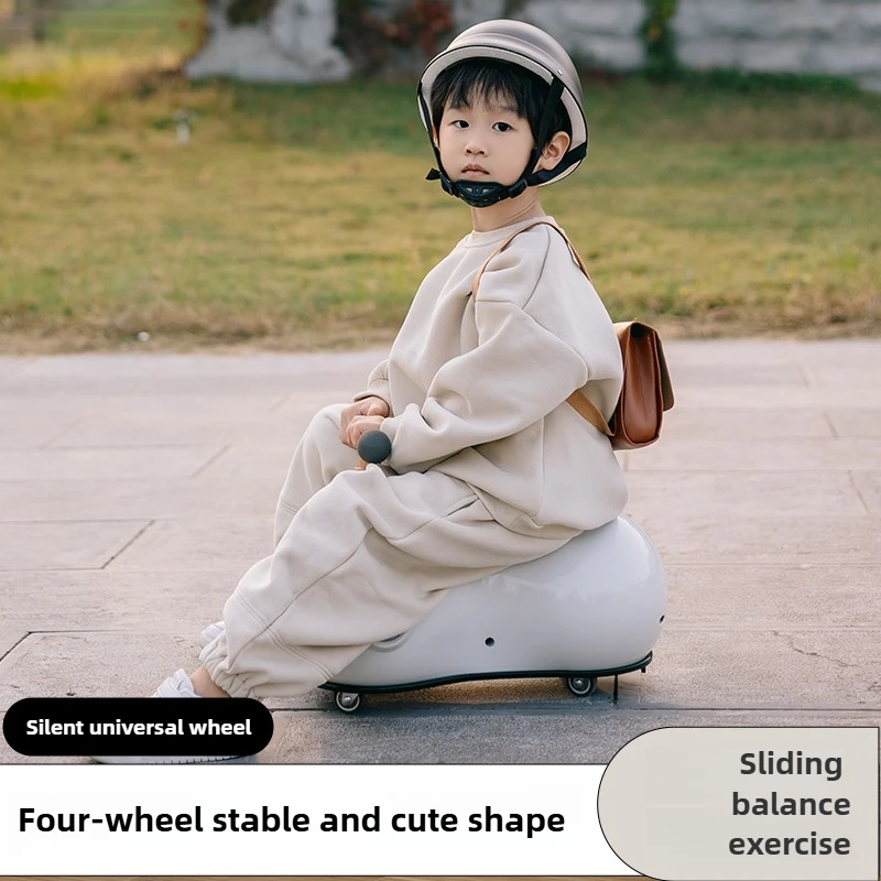 Bebê amendoim torção carro infantil scooter walker com luz sonora roda silenciosa passeio ao ar livre em brinquedo carro equilíbrio treinamento presente de aniversário