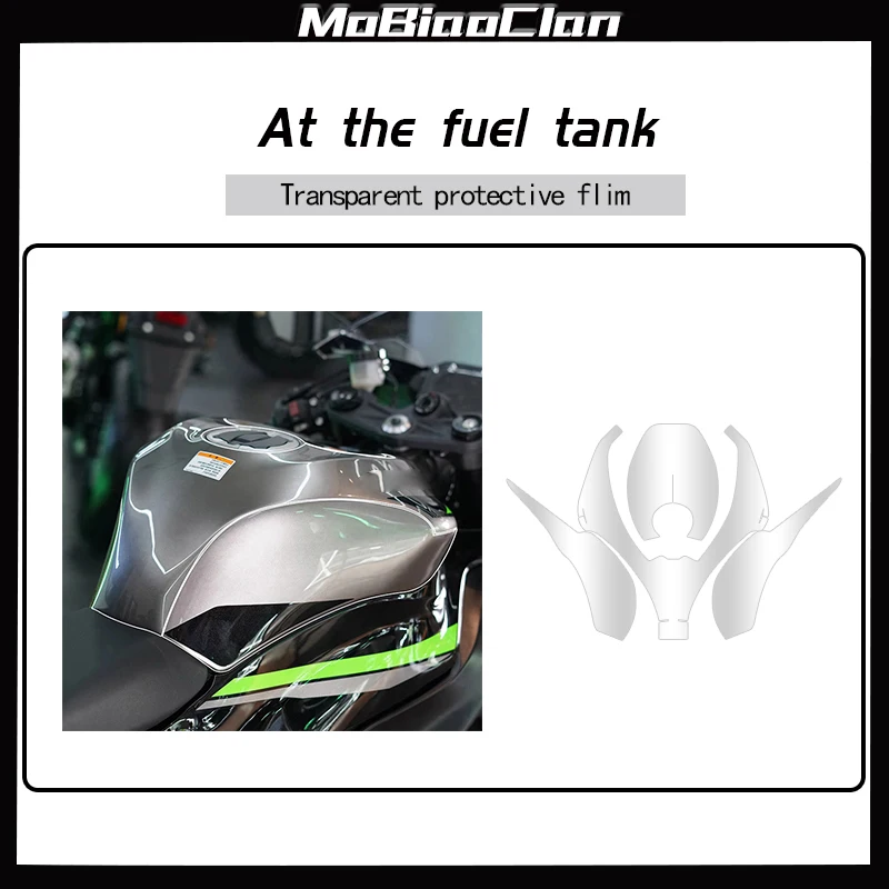 Per Kawasaki Ninja zx6r zx 6r ZX 6R 2024 Invisibile Copertura Auto Corpo Adesivo Trasparente Serbatoio Carburante Pellicola Accessori di Modifica