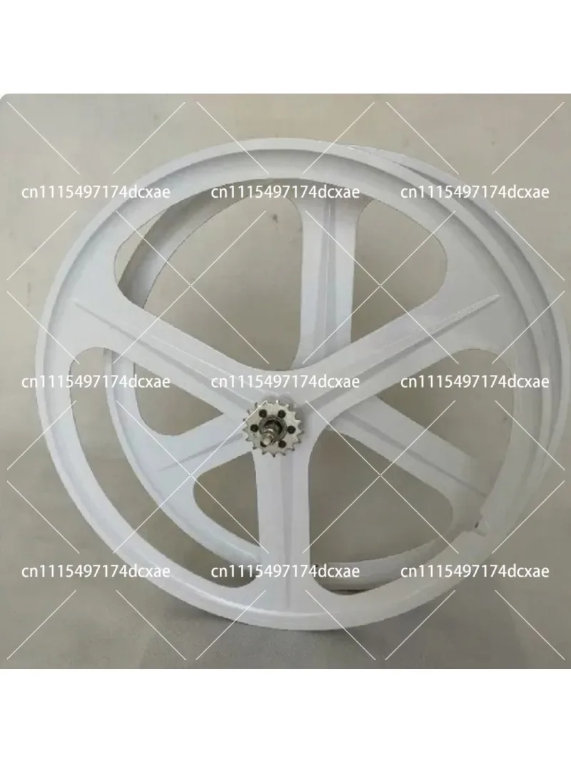 700C Fixed Gear Tri-Spoke Wheelset Front Rear Lightweight Bike Wheels Cycling Parts