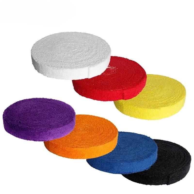 ผ้าพันด้ามไม้แบดมินตันแบบนุ่มพิเศษ รุ่น Original Towel Badminton OverGrip  ขนาด 1000 ซม. รุ่น Gr338