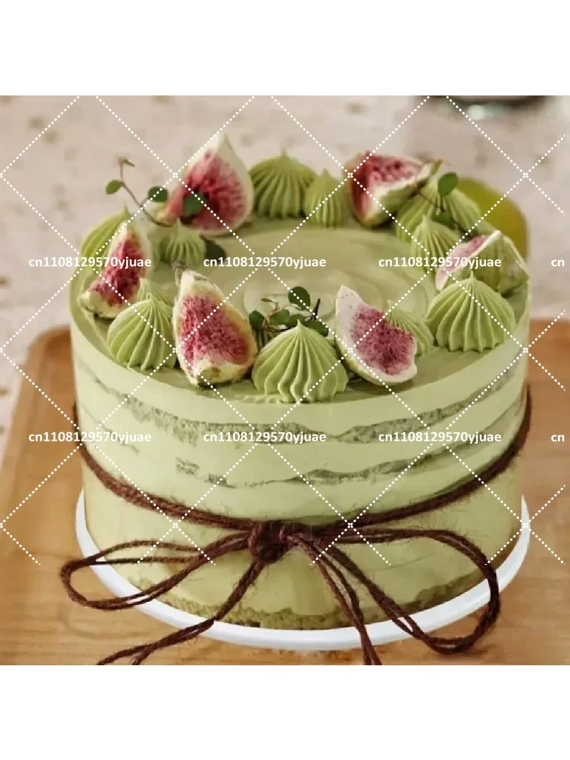 Plastic Cake Model Artificial Fruit Cream Bare Embryo Fake Birthday Cake Decoration Dessert Shop Window Display Sample