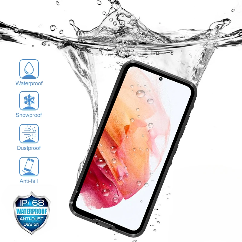 

IP68 Waterproof Case for Samsung Galaxy A56 A36 A26 A16 A35 A55 A15 A25 5G Body Protection DustProof Diving Cover Funda Coque