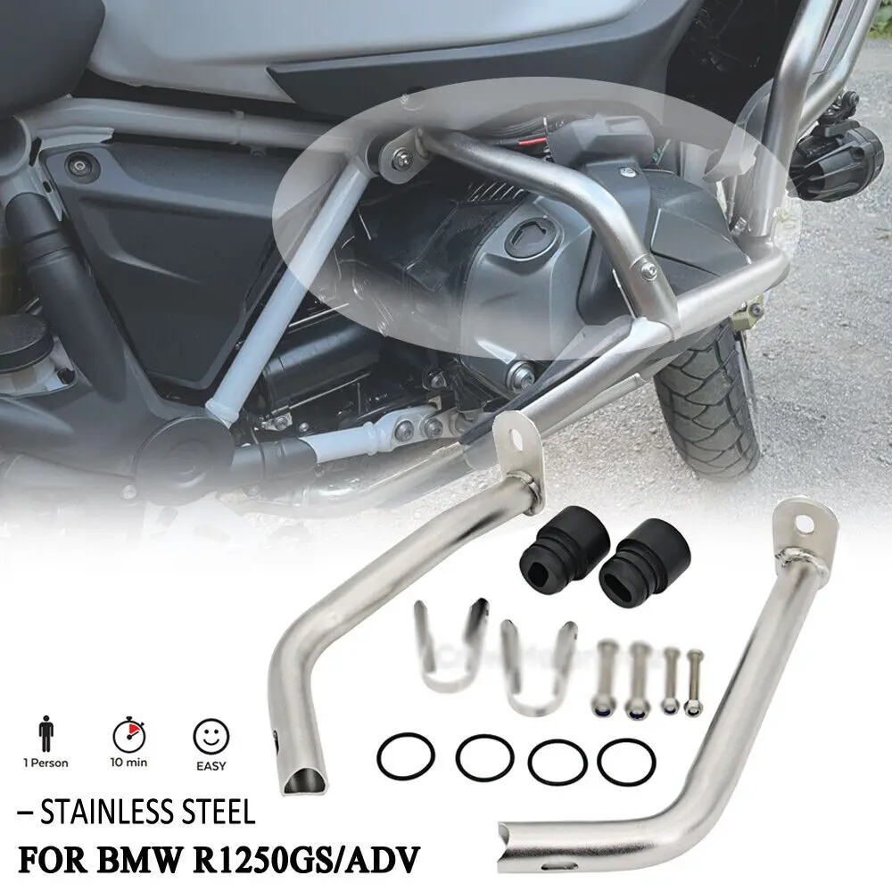 Motorcycle Engine Crash Bar Bumper Frame Protection Reinforcements Bar Kit For Bmw R1250gs R 1250 gs GS R1250GS ADVENTURE