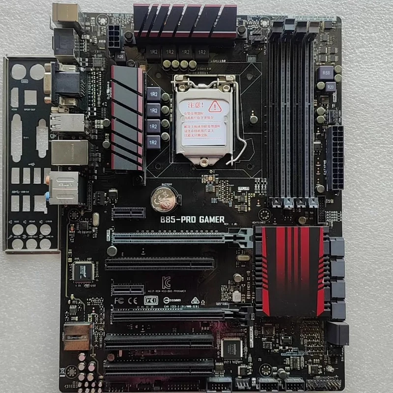 

Used B85-PRO GAMER ATX Motherboard LGA1150 Support 4th Gen Intel Core DDR3 RAM Gaming Desktop Mainboard for ASUS
