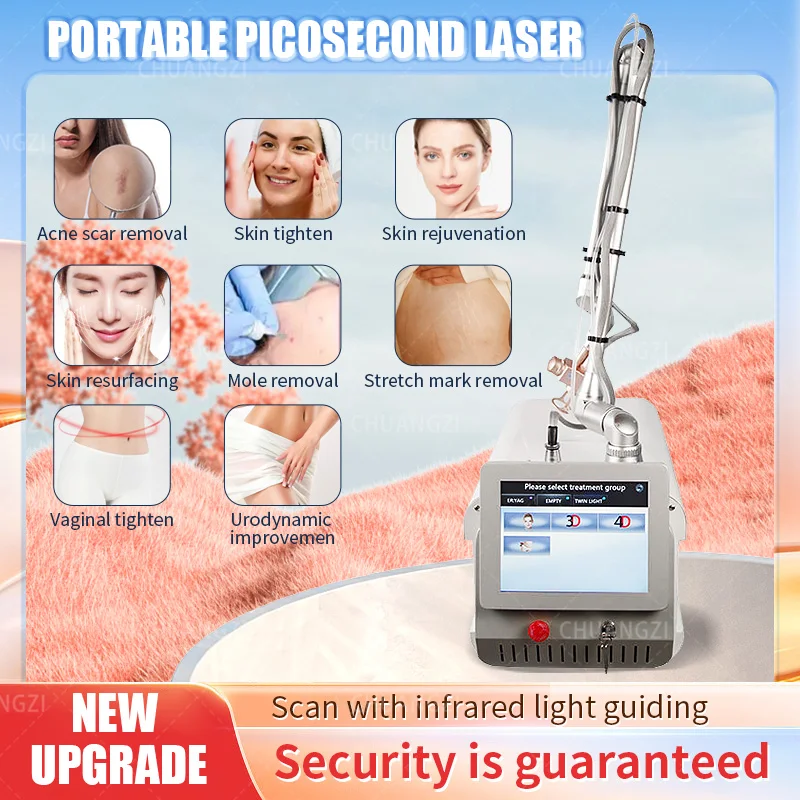 Portable Painless Co2 Fractional Laser Scar Removal Machine for Skin Rejuvenation Wrinkle Remover and Pigment Remove