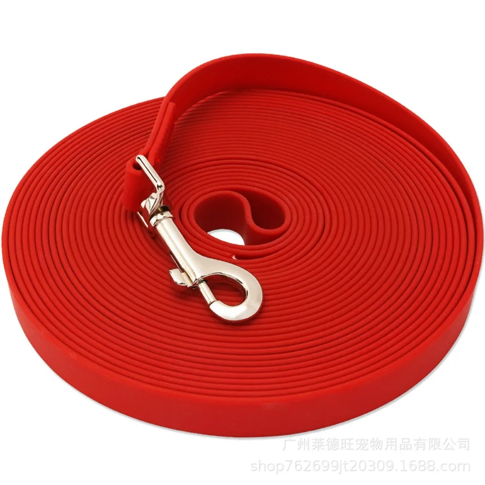 

Sturdy 3/5/10/15m PVC Dog Leash Reflective Waterproof Long Dog Leash Anti Fouling Pet Training Leash Outdoor
