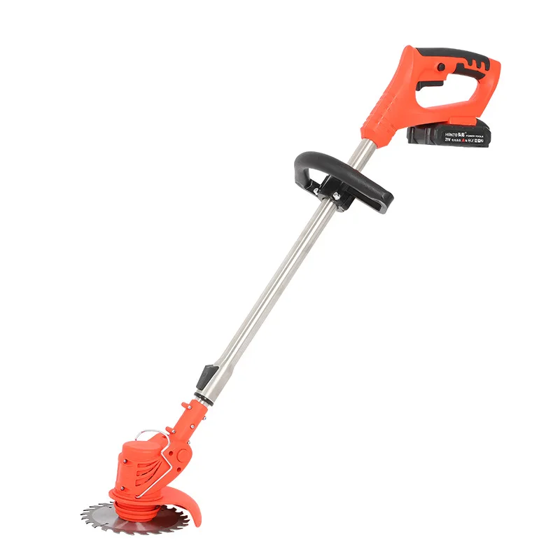

Small multifunctional household electric lawn mower rechargeable agricultural lawn mower tool