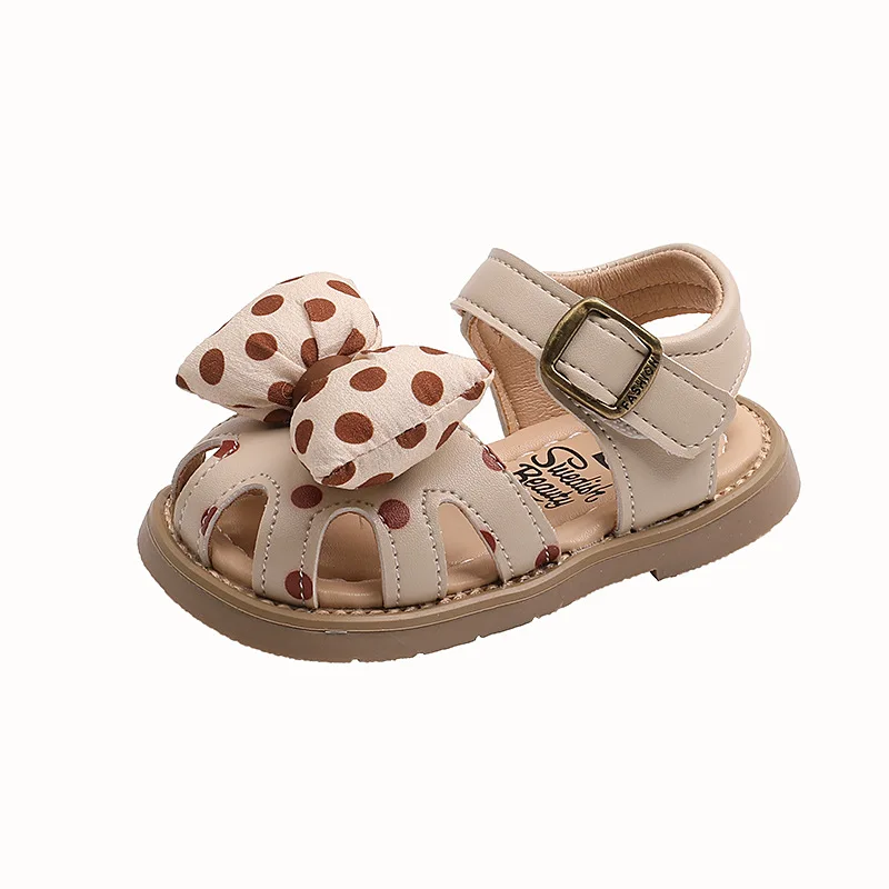 

Skin-Friendly Cute Princess Lightweight girl Sandals Toe protetive Anti-slip sole.