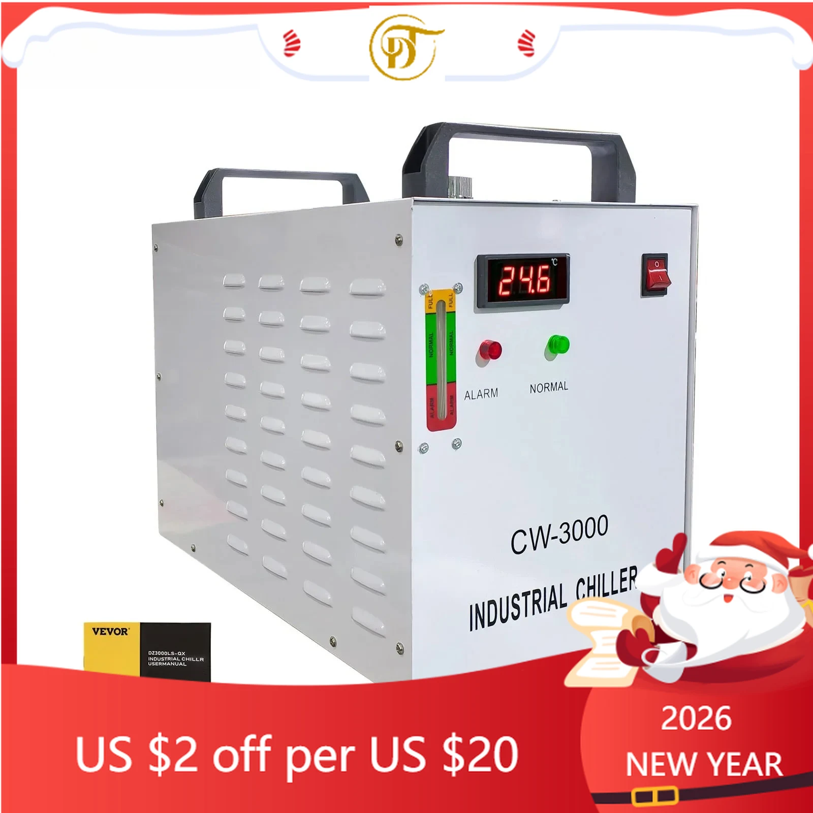 Industrial Grade Laser Engraver - CW-3000 산업용 CNC 레이저 조각기 수냉식