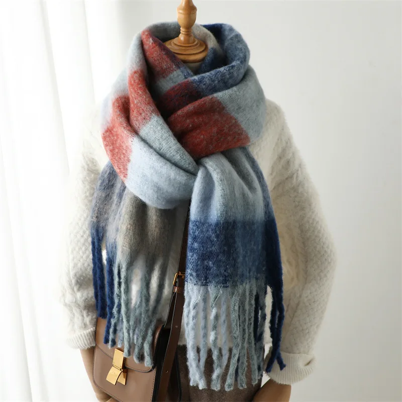 Nuova Sciarpa a Quadri Autunno - Muffler Men Wool recensione e prezzo