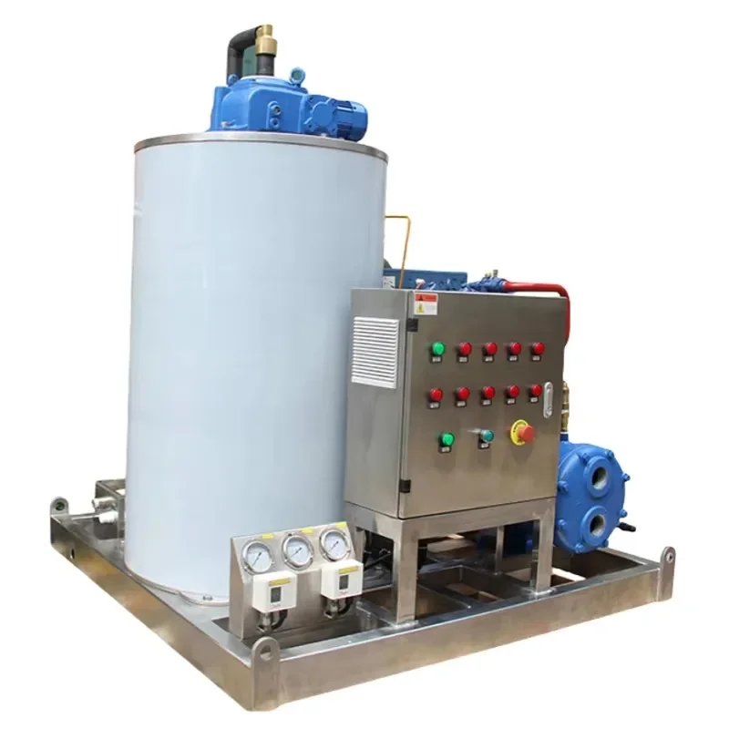 500kg Flake Ice Machine Semi-Automatic Hotel & Buffet Ice Maker with Easy Cleaning Features Customized