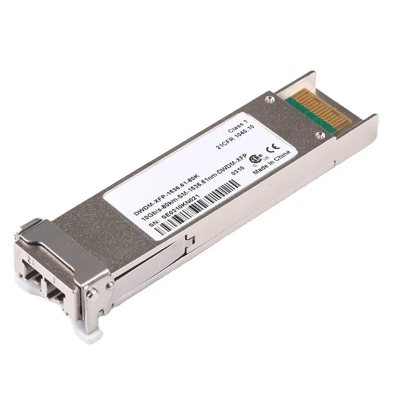 New Style Optical Sensor Module DDM Transceivers 10G DWDM 1563.86~1528.77nm 100Ghz XFP 80km Transceiver
