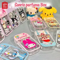 Sanrio Kuromi Cinnamoroll Hello Kitty Pompon Purin My melody Kawaii Cute Spray Perfume Alcohol Sanitizer Przenośna butelka uzupełniająca