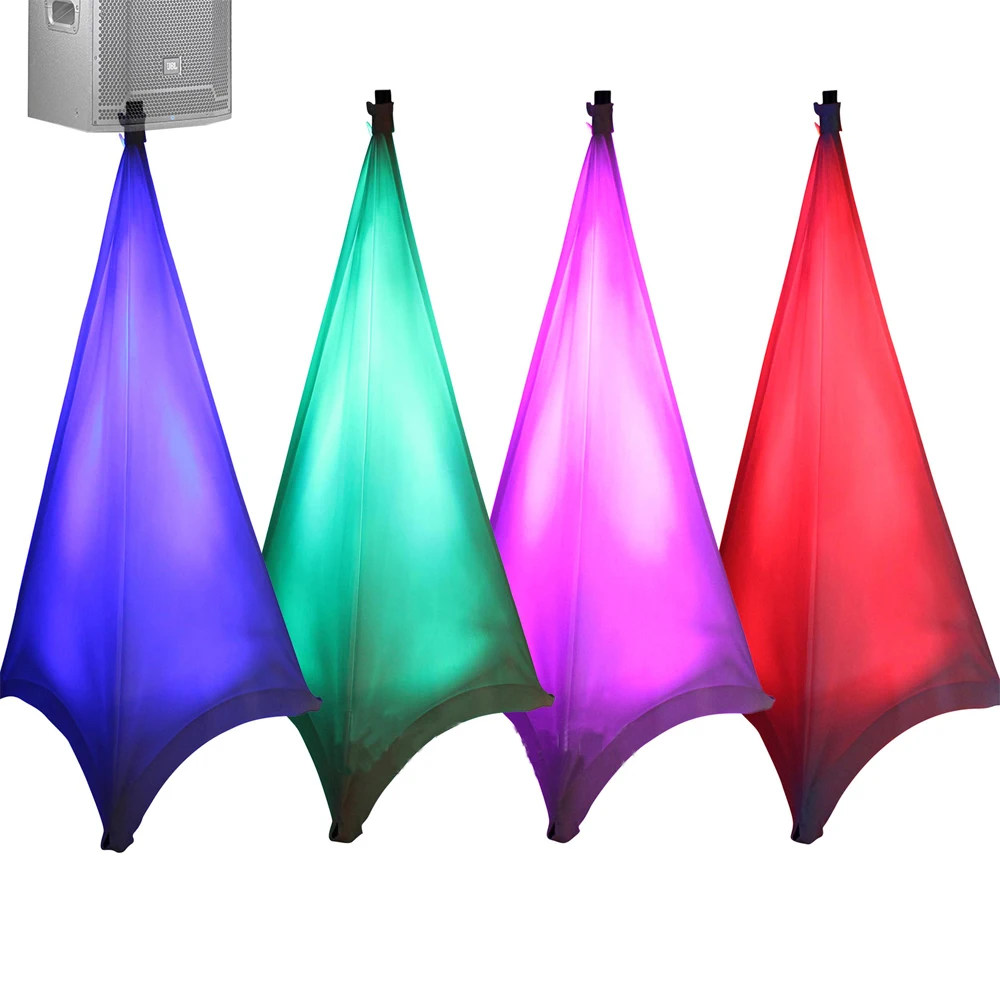 Colorful Fabric Truss Cover / Sock / Cloth For F34 Square Truss Cover And For Tripod Crank Stand Stage/Wedding Decoration