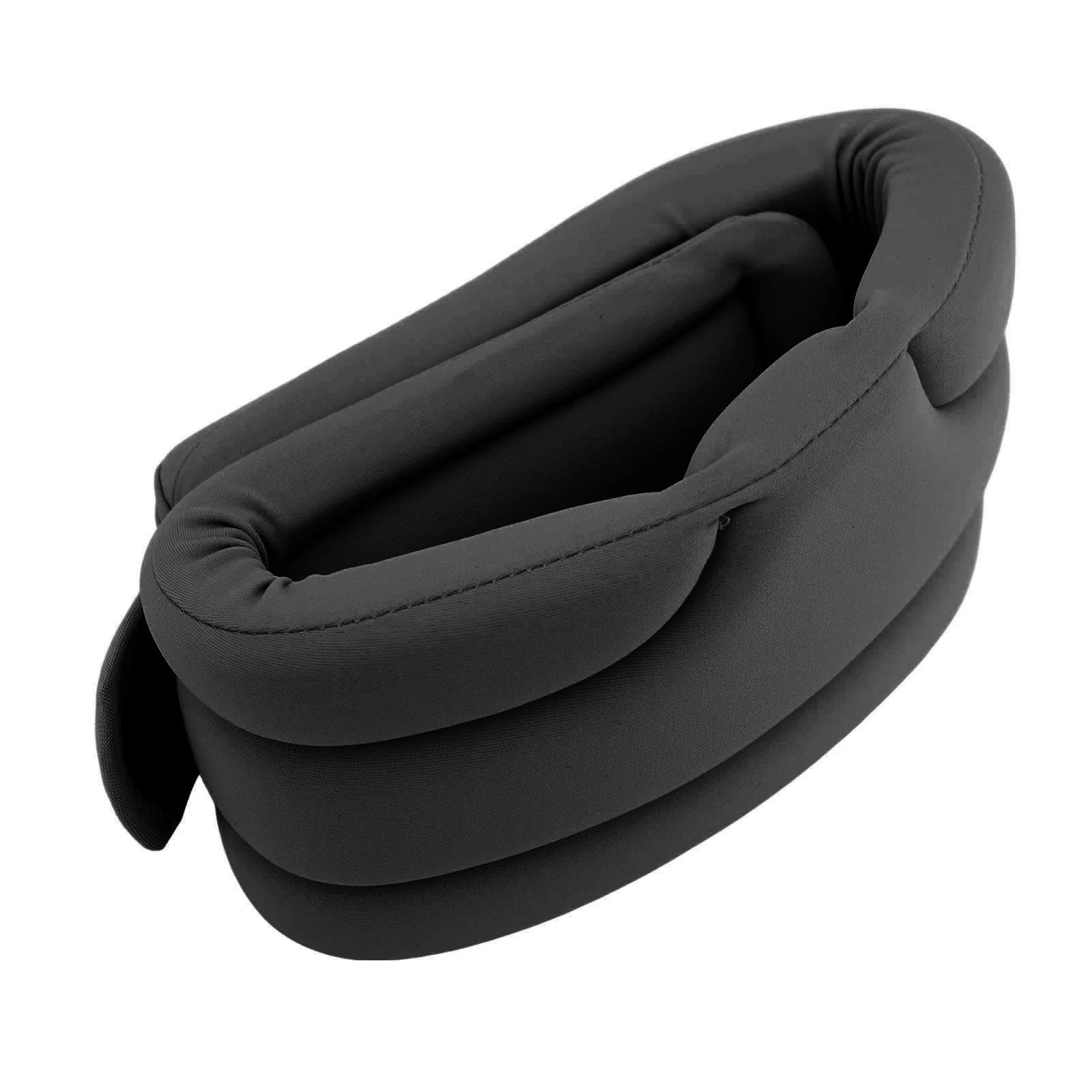 Cervical Collar Breathable Adjustable Soft Cervical Spine Pressure Relief Neck Support Brace for Sleeping Women Men Gray