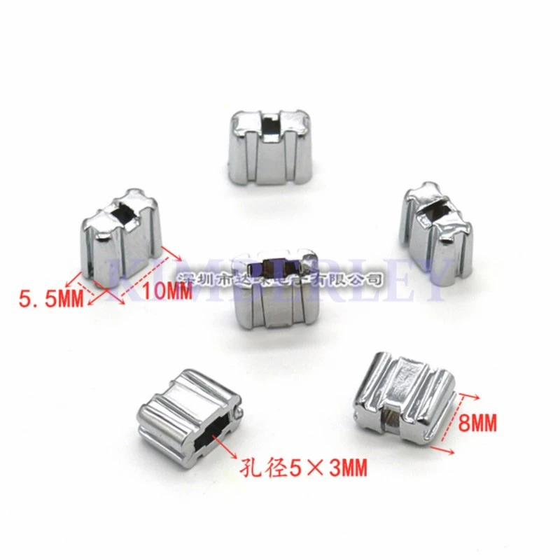 20PCS 10x5.5mm Silver Push Key Cap Equalizer Potentiometer Fader Cap Plastic Knob Cap Aperture 5x2mm