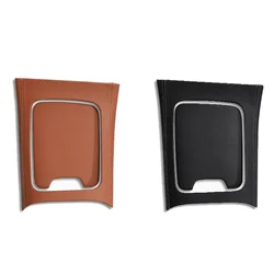 Car Center Control Panel Trim Cover For Mercedes Benz C-Class W206 C260 C220 C200 2022-24 Gear Shift PU Pad Protection