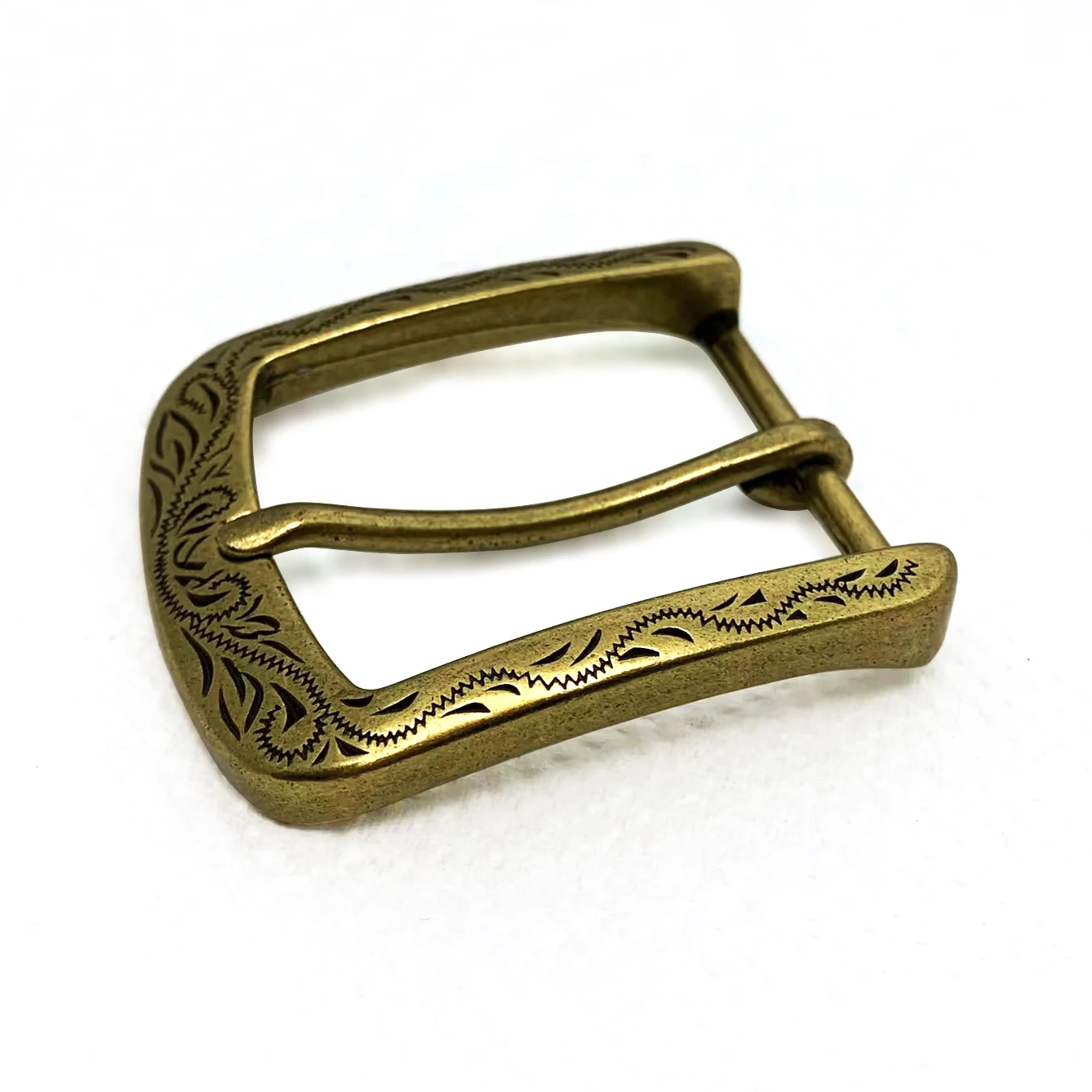 4cm Solid brass Golden Antique brass Belt Buckle Pin buckles Belt loop Belts Clip DIY leather Craft accessories for belt 38-39mm