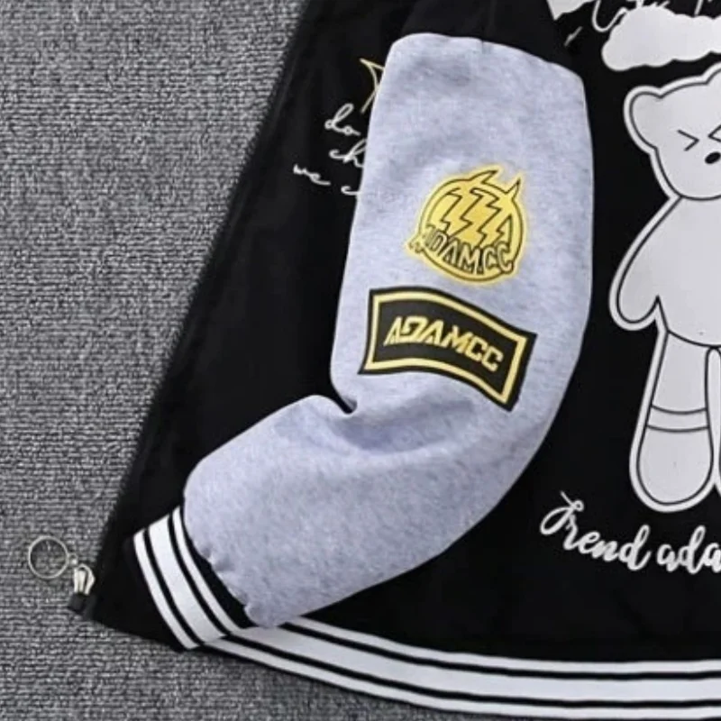 Giacca da ragazzo Abbigliamento antiurto antivento 2025 Nuova primavera e autunno Bambini di alta qualità Top da esterno Halloween Natale Regali per bambini