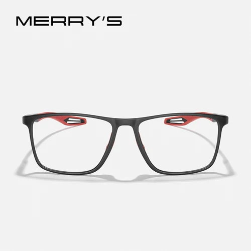 Imagen 2 del producto MERRYS-gafas deportivas TR90 para hombre, lentes con montura resistente al desgaste, antideslizantes, graduadas, ligeras, para ciclismo, S2519