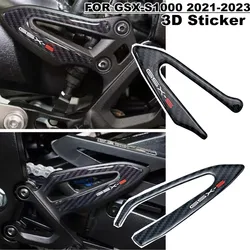 New 3D Motorcycle Sticker Heel Pad For Suzuki GSX-S1000 GSX S1000 gsx s1000 gsx s 1000 2021 2022 2023