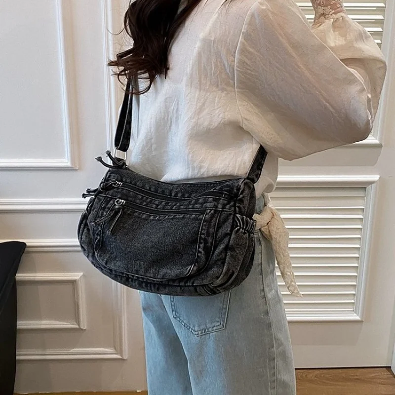 

Premium Ladies Messenger Bag Luxury Designer Crossbody Handbag Women's Leather Shoulder Tote Purse