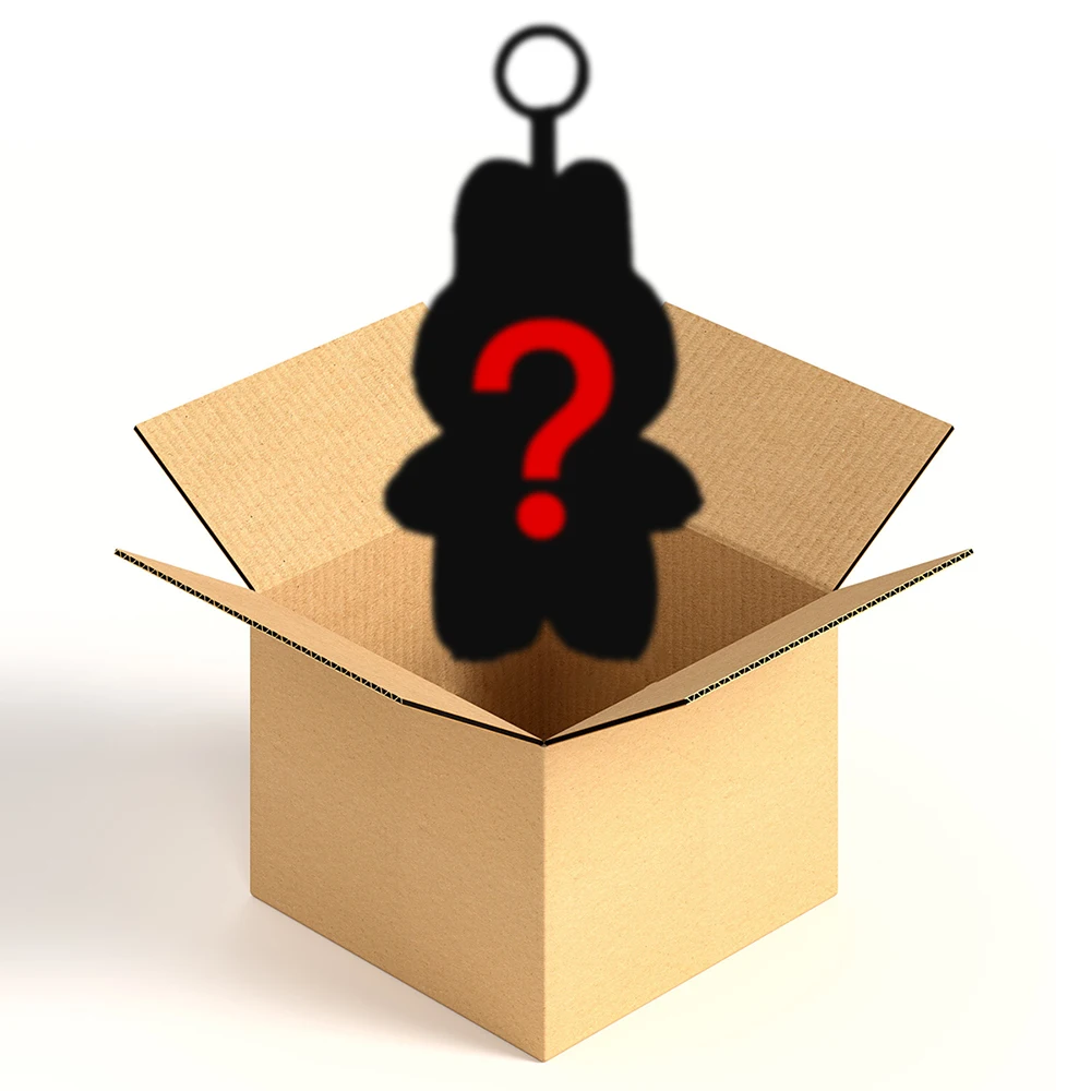 Réplica de gran oferta V3 Kawaii Monster Labu, serie de cajas ciegas, colgante de macarrón de PVC, muñeca de vinilo, caja sorpresa, llavero, regalo de cumpleaños