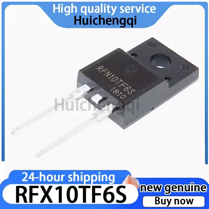 5PCS RFX10TF6S Packaged TO-220 Switch Diode