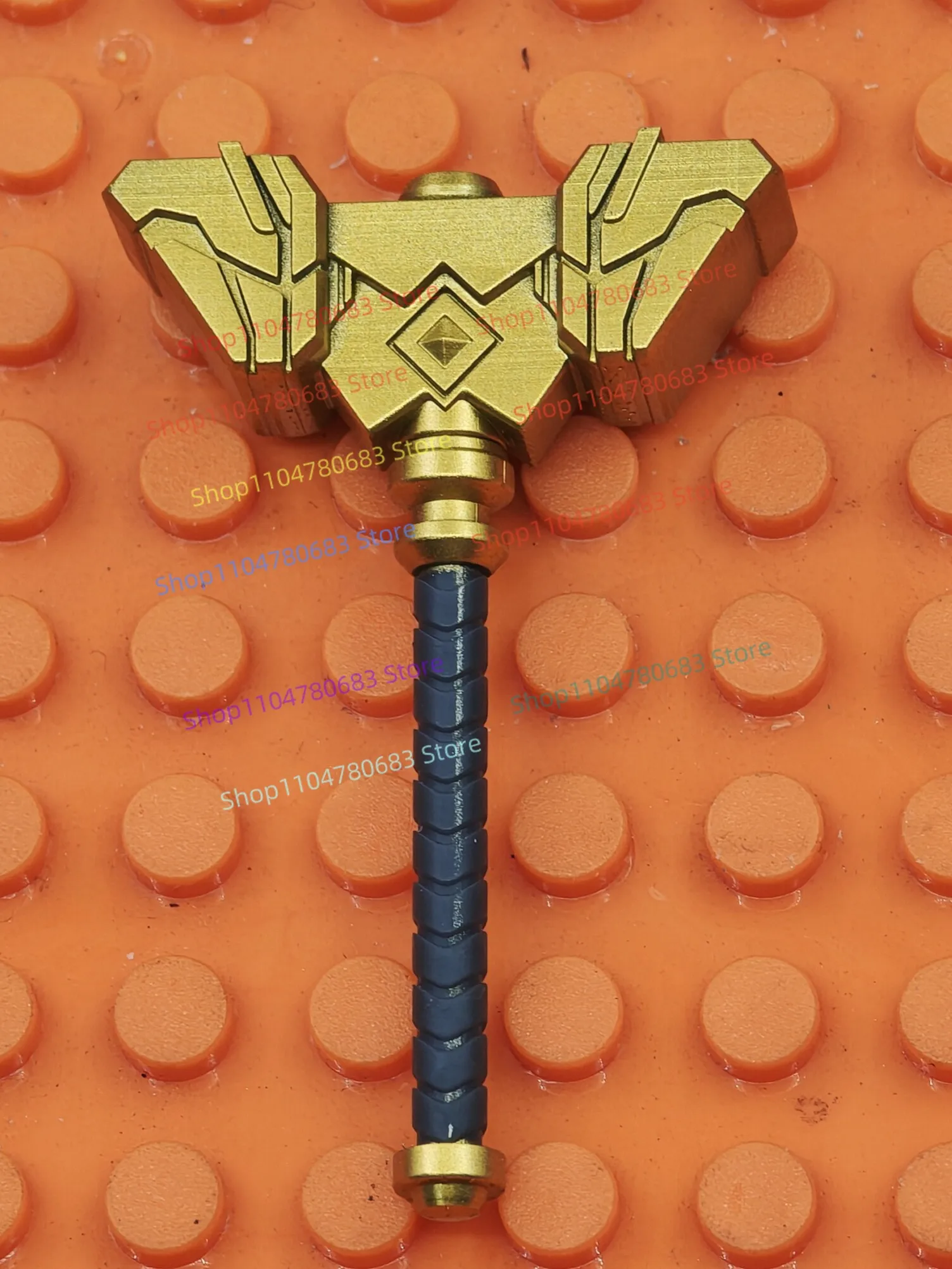MOC Nieuwe poppenbouwstenen Mini-poppenaccessoires Hamer Slagzwaard Gekleurd speelgoed Vakantiegeschenken Hobbycollectie Ornamenten.