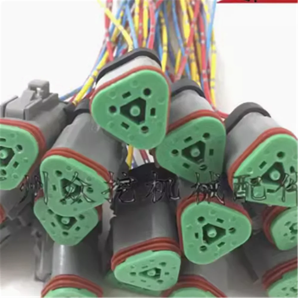 

10pcs for Excavator Komatsu PC130 200 240 360-7 Accelerator Motor Positioner Sensor Plug Seat Accessories