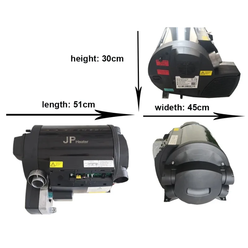 سخان الديزل كومبي سخان CR12 110 فولت سخان الهواء والمياه لليابان الولايات المتحدة الأمريكية فان مخصص