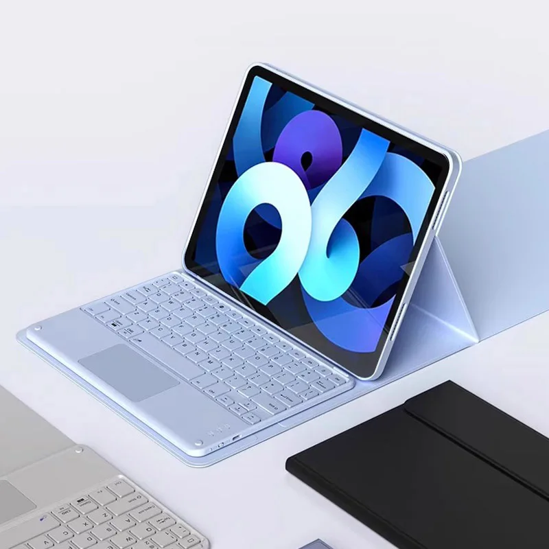 Tablets Keyboard Case for Samsung Galaxy Tab S10 Lite S9 FE 10.9 inch Bluetooth Keyboard Cover for for Tab S10 Lite Accessories