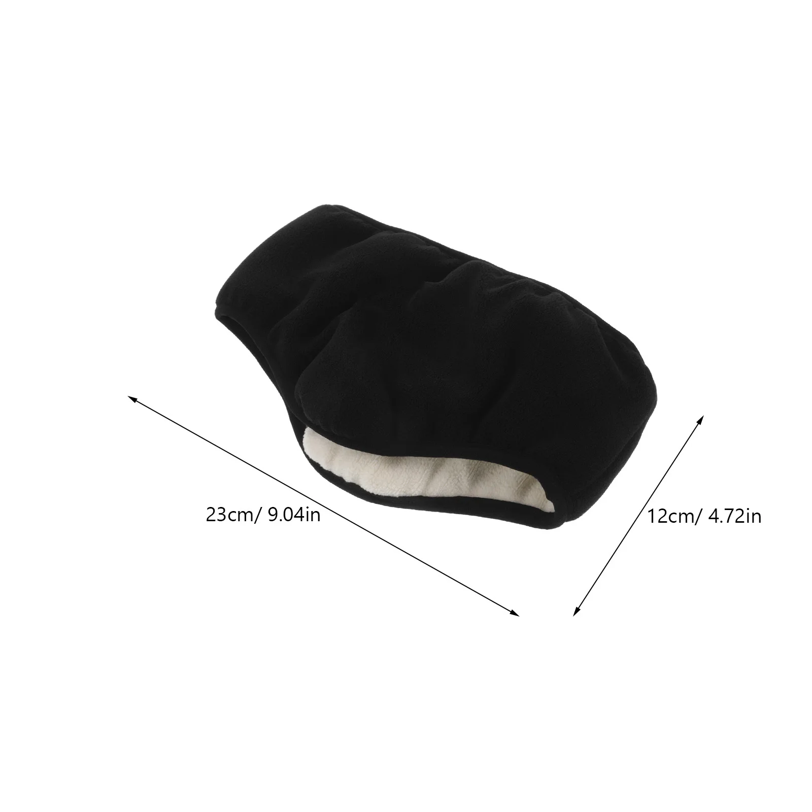 1 زوج يفشل الأذن لفصل الشتاء يندبروف الضوضاء تقليل النوم الدفء الاحتفاظ ضوء حجب مريح صالح للرجال النساء الباردة #4