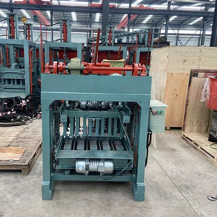 Hot sale Semi-Automatic Concrete Brick Making Machinery Vibration Forming Block Making Machine Hollow Block Molding Machine