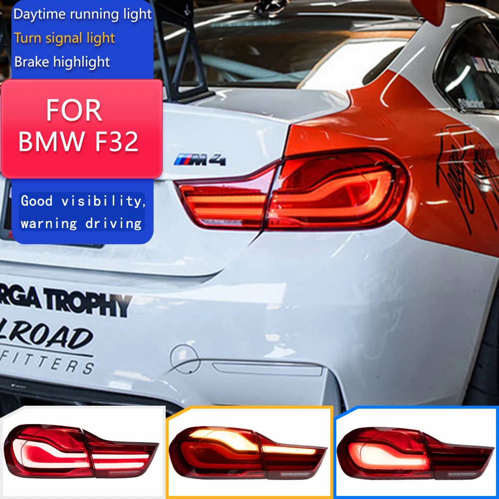 تصفيف السيارة أضواء خلفية لسيارات BMW F32 الذيل مصباح F82 425i 430i 435i 440i M4 LED DRL F36 Lci لمبة خلفية إشارة اكسسوارات السيارات