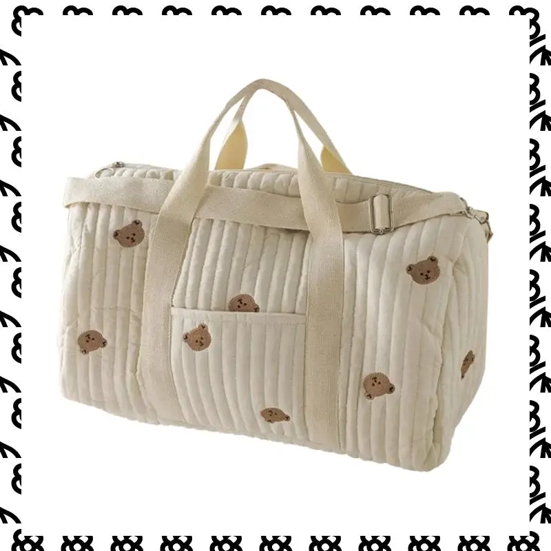 

A07I Baby Diaper Bag With Stroller Shoulder Strap, Portable Diaper Bag, Travel Handbag, For Replacement.