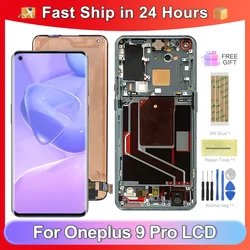 For  1+9Pro 6.7''For OnePlus 9 Pro LE2121 LE2125 LE2123 LE2120 LCD Display Touch Screen Digitizer Assembly Replacement