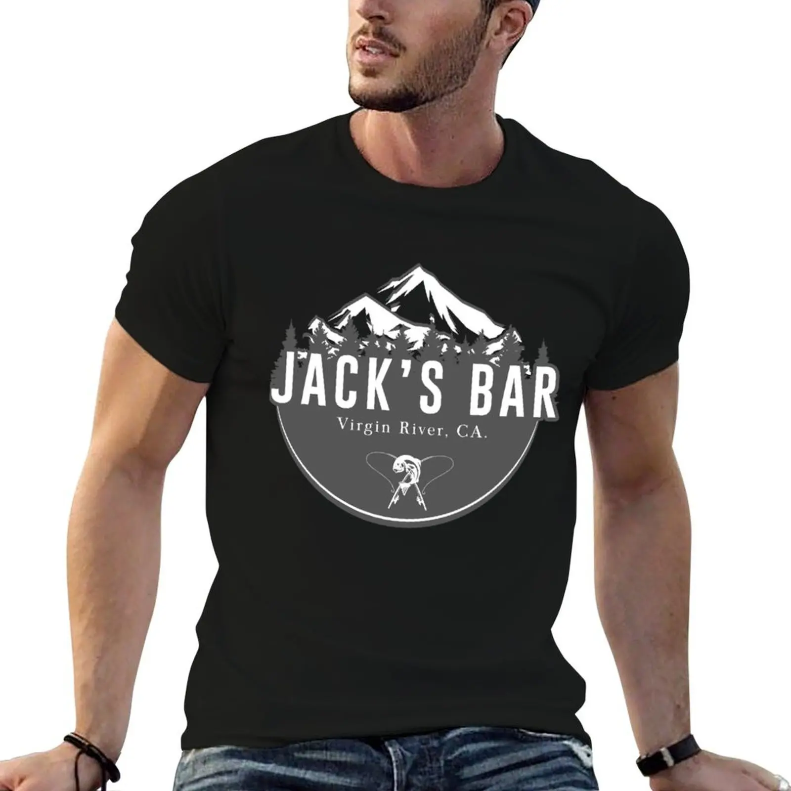 

Jack_s Bar Virgin River T-Shirt anime tshirt t shirts for man cotton soft cotton t shirts high quality T-Shirt